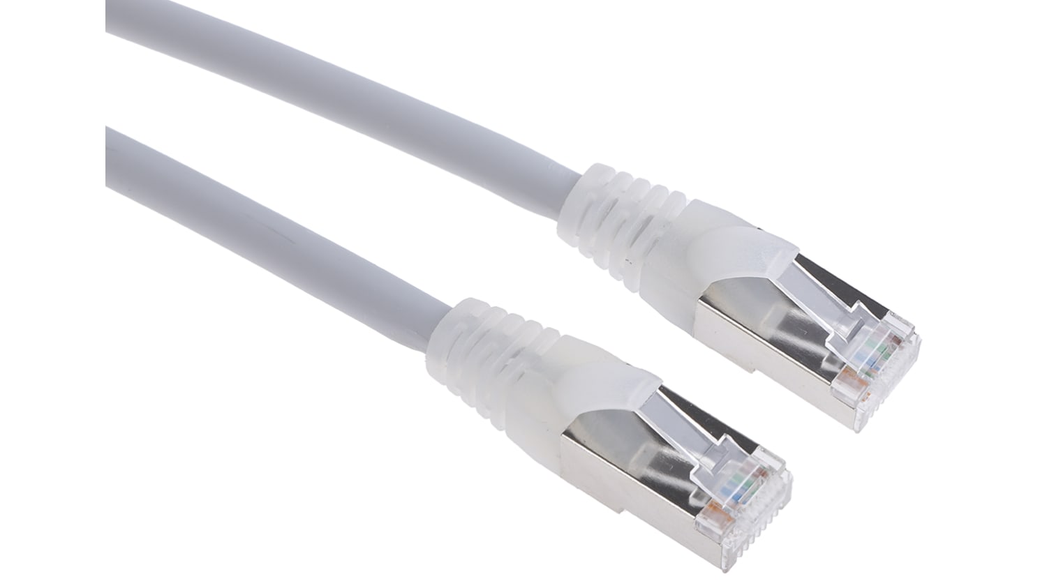 Rs Pro Grey Cat6 Cable F Utp Lszh Male Rj45 Male Rj45 10m Rs Components