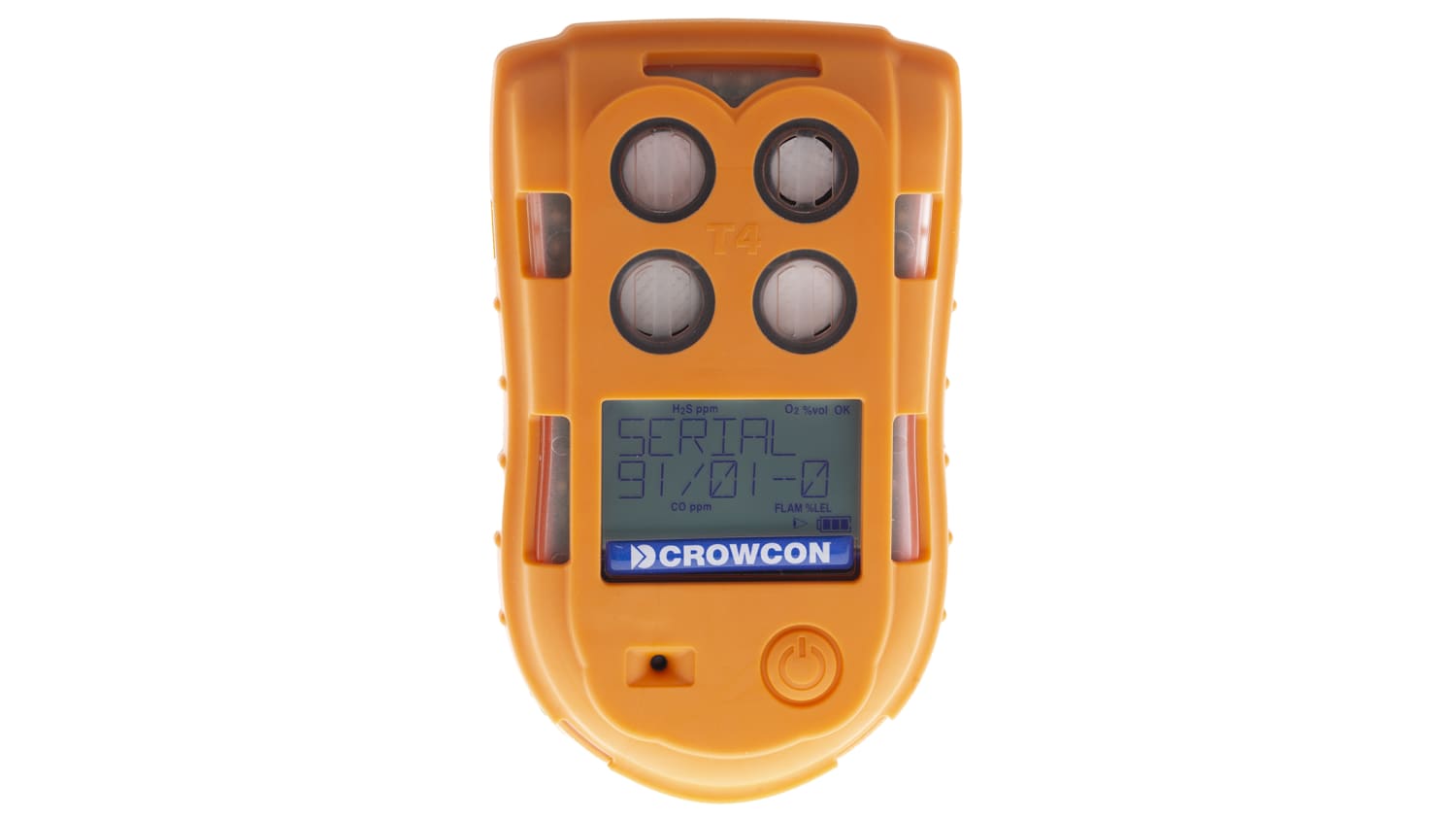 T4 Hoca Rs Crowcon Carbon Monoxide Hydrogen Sulphide Oxygen Handheld Gas Detector For Industrial Atex Approved Rs Components