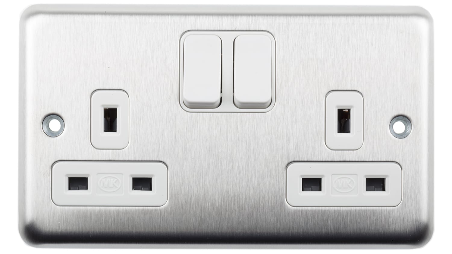 mk brushed chrome sockets