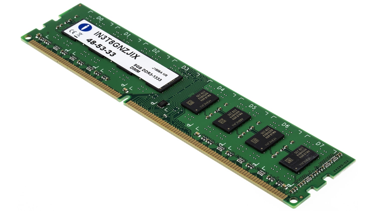 In3t8gnzjix Integral Memory 8 Gb Ddr3 Ram 1333mhz Dimm 1 5v Rs Components