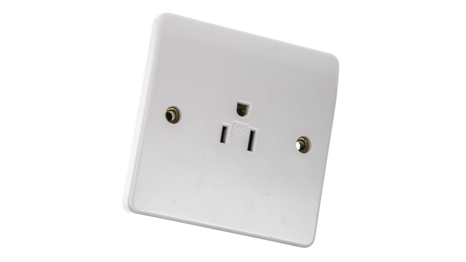 K2251 Whi Mk Electric 1 Gang Plug Socket 15a Nema 5 15r Rs Components