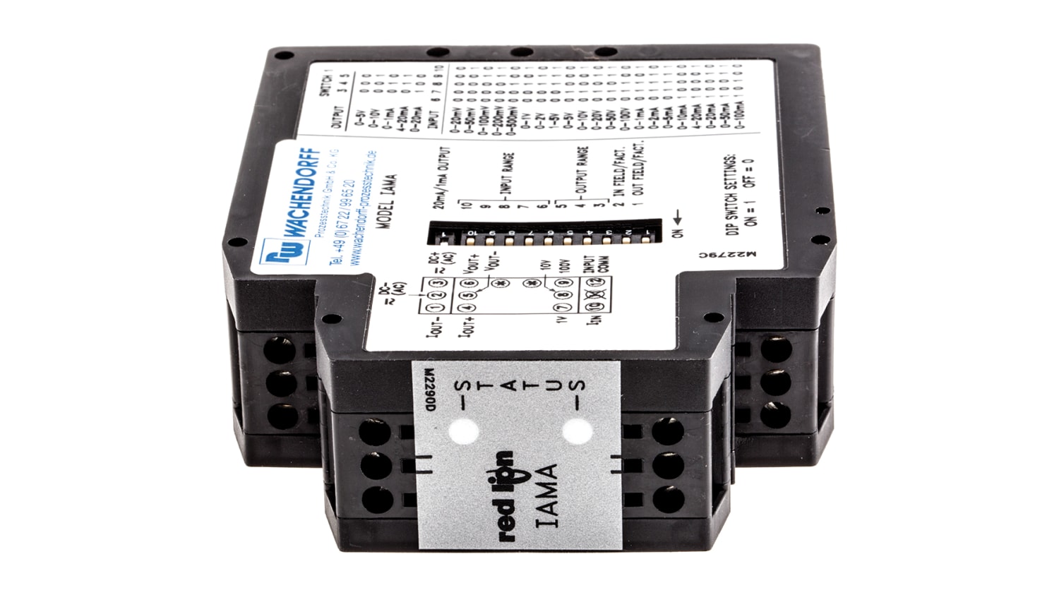 Iama3535 Red Lion Mcr C U U Dc Signal Converter Rs Components [ 843 x 1500 Pixel ]