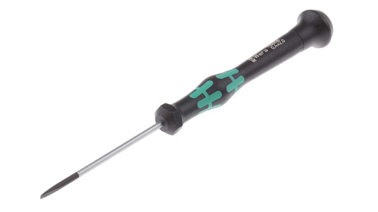 Wera スクリュードライバ フラット チップサイズ 2 Mm 35 Micro Rs Components