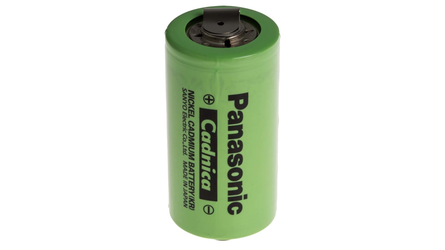 F734A0546 | Panasonic NiCd C Rechargeable Battery, 2.5Ah | RS Components
