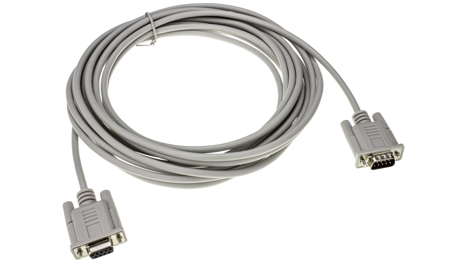11 01 6260 25 Cable Reseau Fiche Male Db9 Vers Fiche Femelle Db9 Longueur 6m Rs Components