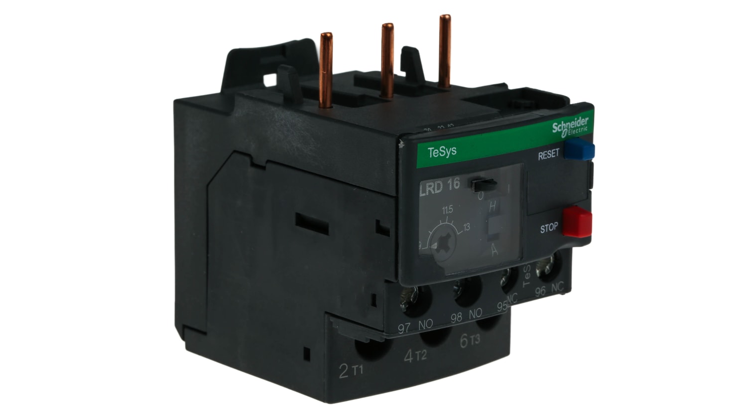 Lrd16 Schneider Electric Thermal Overload Relay 1no 1nc 9 13 A F L C 13 A Contact Rating 6 Kv 3p Rs Components