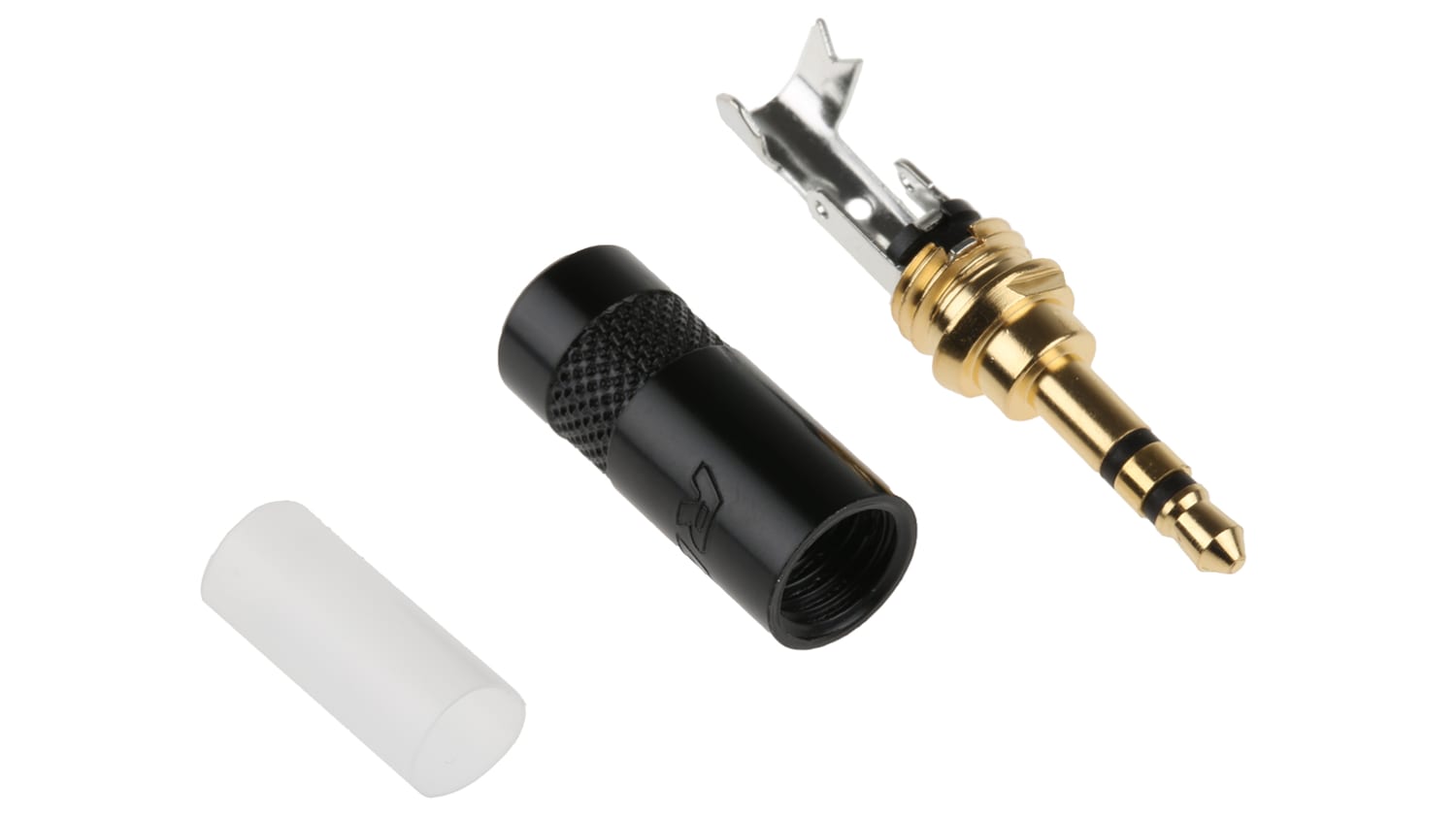 Rs Pro 3 5 Mm Cable Mount Stereo Jack Plug 3pole Rs Components