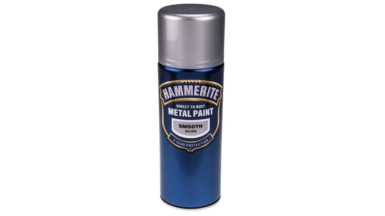 5084785 Hammerite 400ml Silver Smooth Spray Paint Rs Components