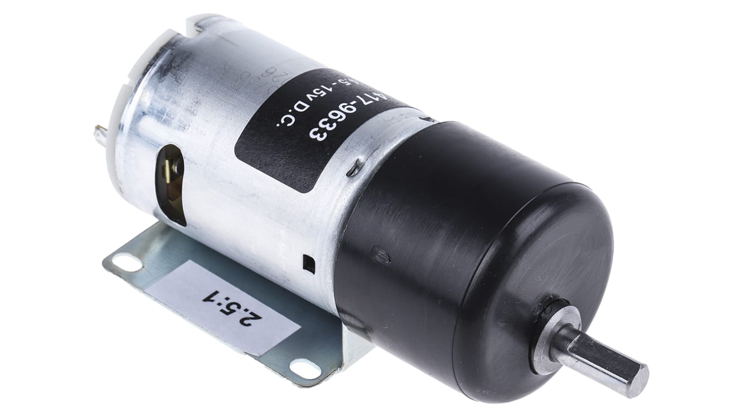 Rs Pro Brushed Geared Dc Geared Motor 19 8 W 12 V 5 Ncm 4819 Rpm 6mm Shaft Diameter Rs Components