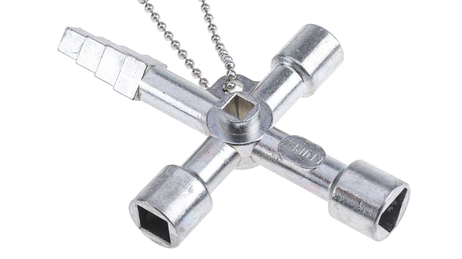 00 11 04 Chiave A Croce Knipex A 4 Profili In Zinco Pressofuso Rs Components