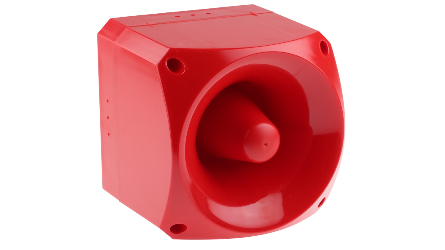 Pns 0013 Klaxon Nexus 110 Red 64 Tone Electronic Sounder 10 60 V Dc 110db At 1 Metre Ip66 Rs Components