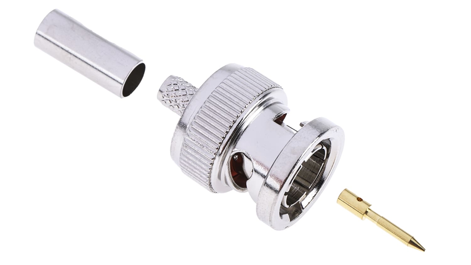 Rs Pro 75w Straight Cable Mount Bnc Connector Plug Mini Rg59 Rs Components