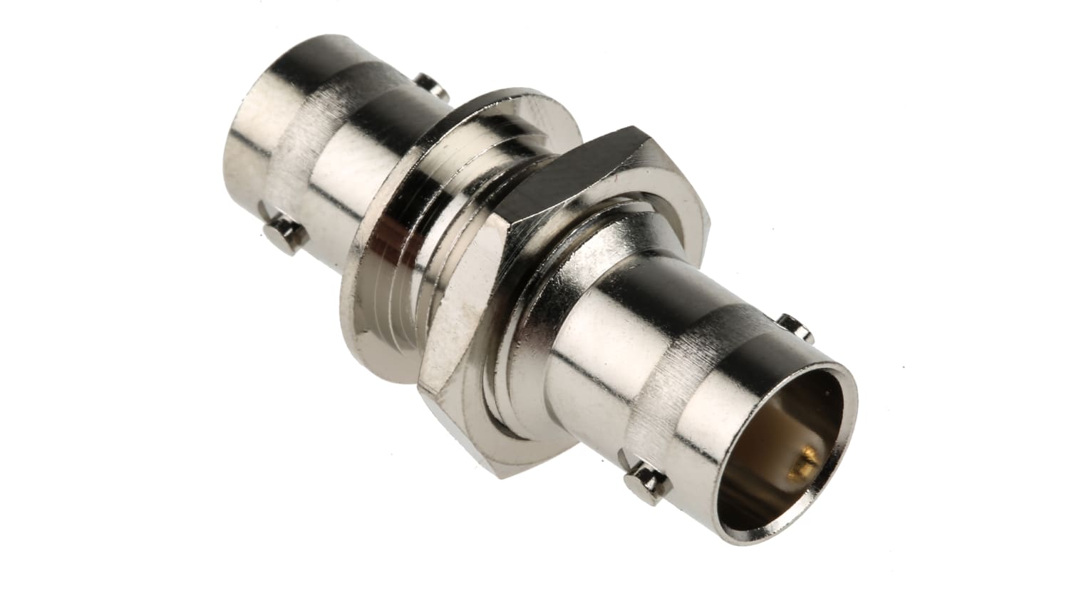 Straight 75w Coax Adapter Bnc Socket To Coaxial Socket 1ghz Rs Components