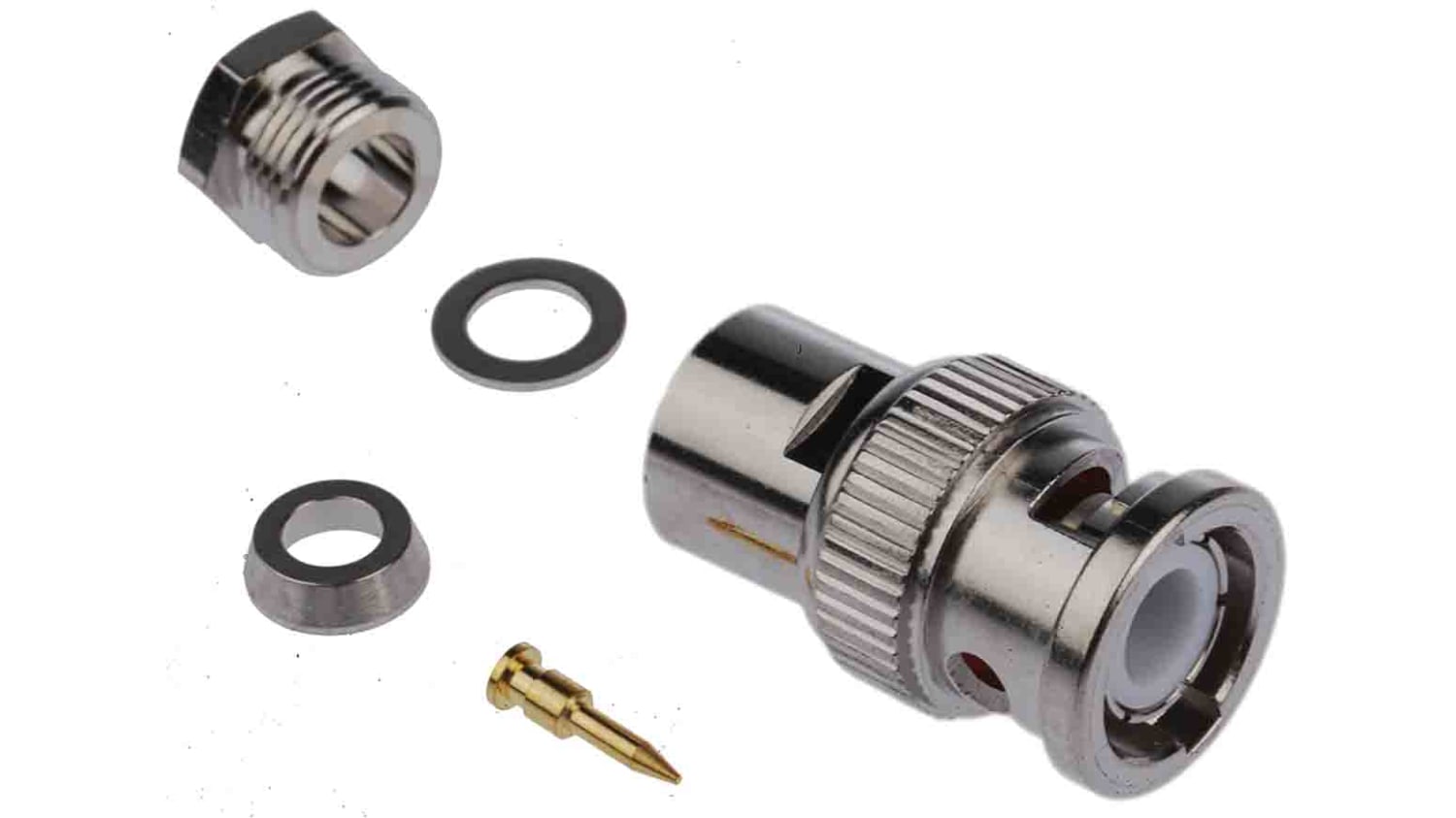 Rs Pro 50w Straight Cable Mount Bnc Connector Plug Rg58a Rs Components