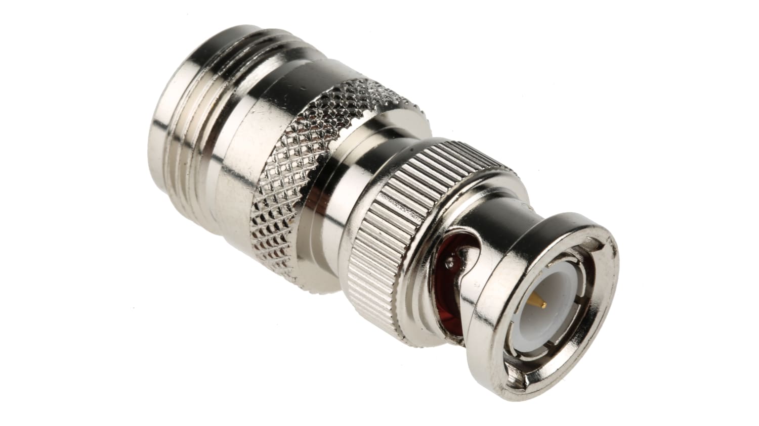 Straight 50w Rf Adapter Bnc Plug To Type N Socket Rs Components