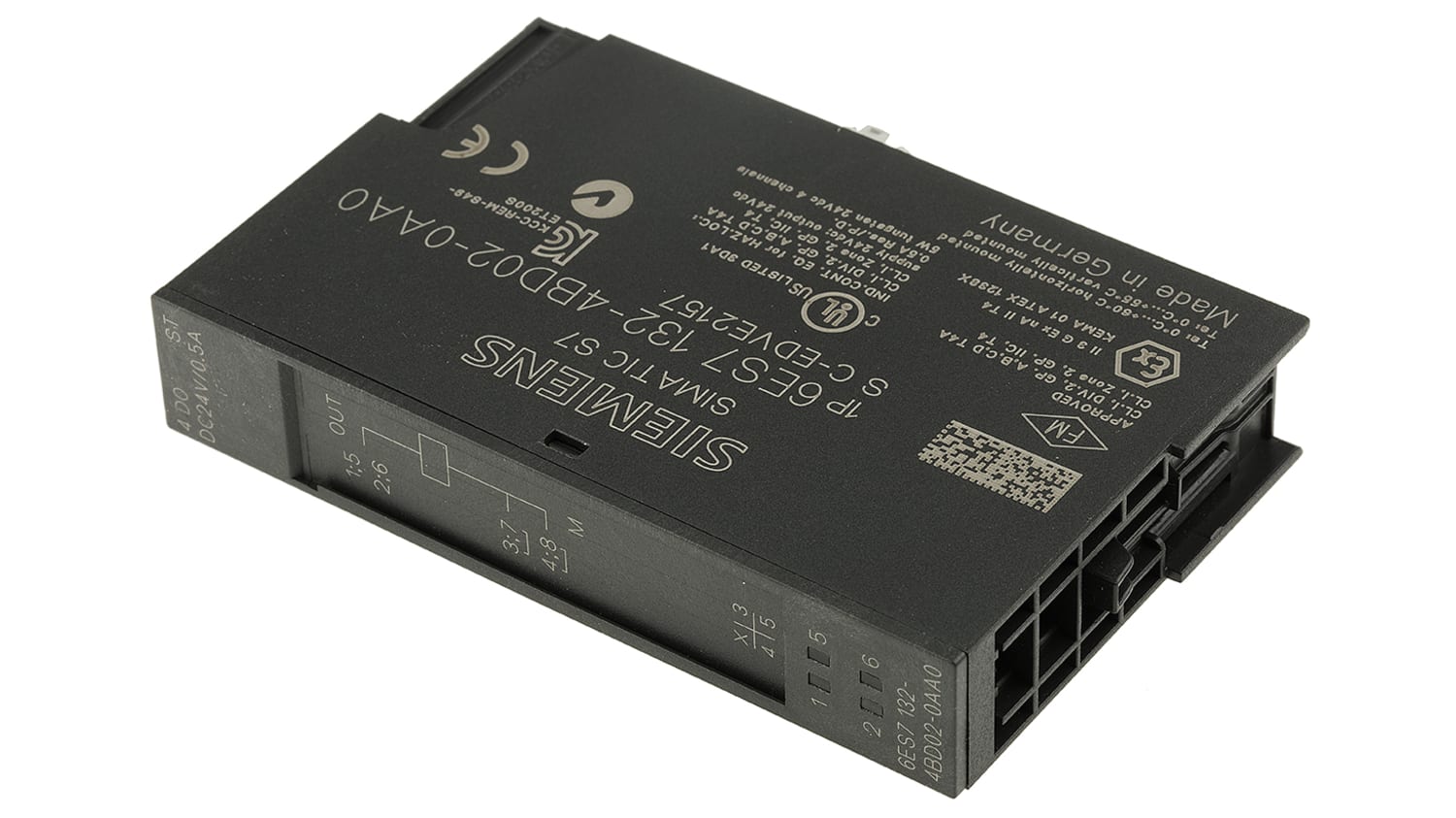 6es7132 4bd02 0aa0 Siemens Plc I O Module For Use With Simatic Et 200s Series 81 X 15 X 52 Mm Digital Micro 800 24 V Dc Simatic Rs Components