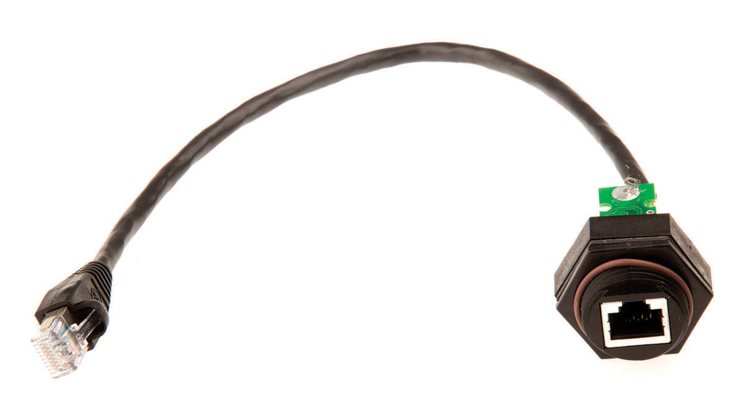 1546414 4 Te Connectivity Male To Female Cat5 Rj45 Socket Rs Components