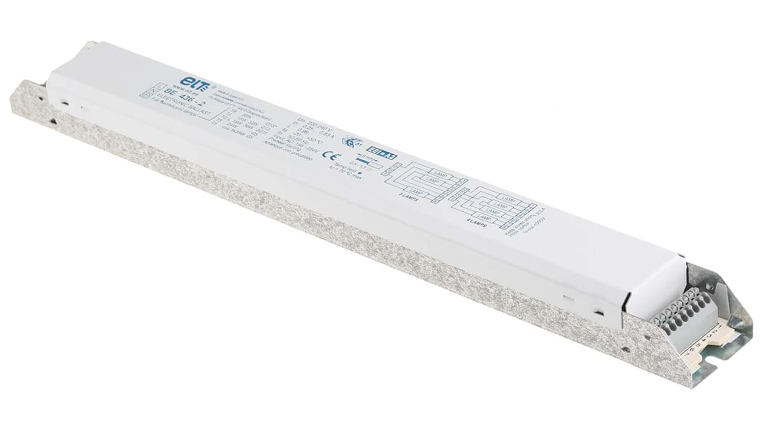 ELT 18 W, 24 W, 30 W, 36 W, 39 W Electronic Compact Fluorescent Lighting  Ballast, 220 → 240 V