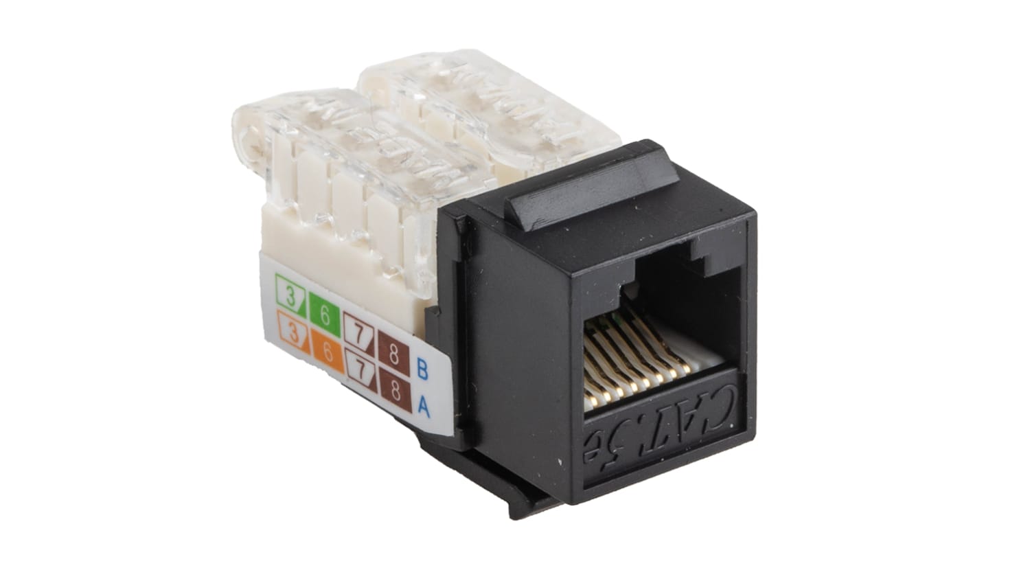 Rj45 Cat6 Pack Of 100 Rj45 Connector With Guide For Cat6 Cable