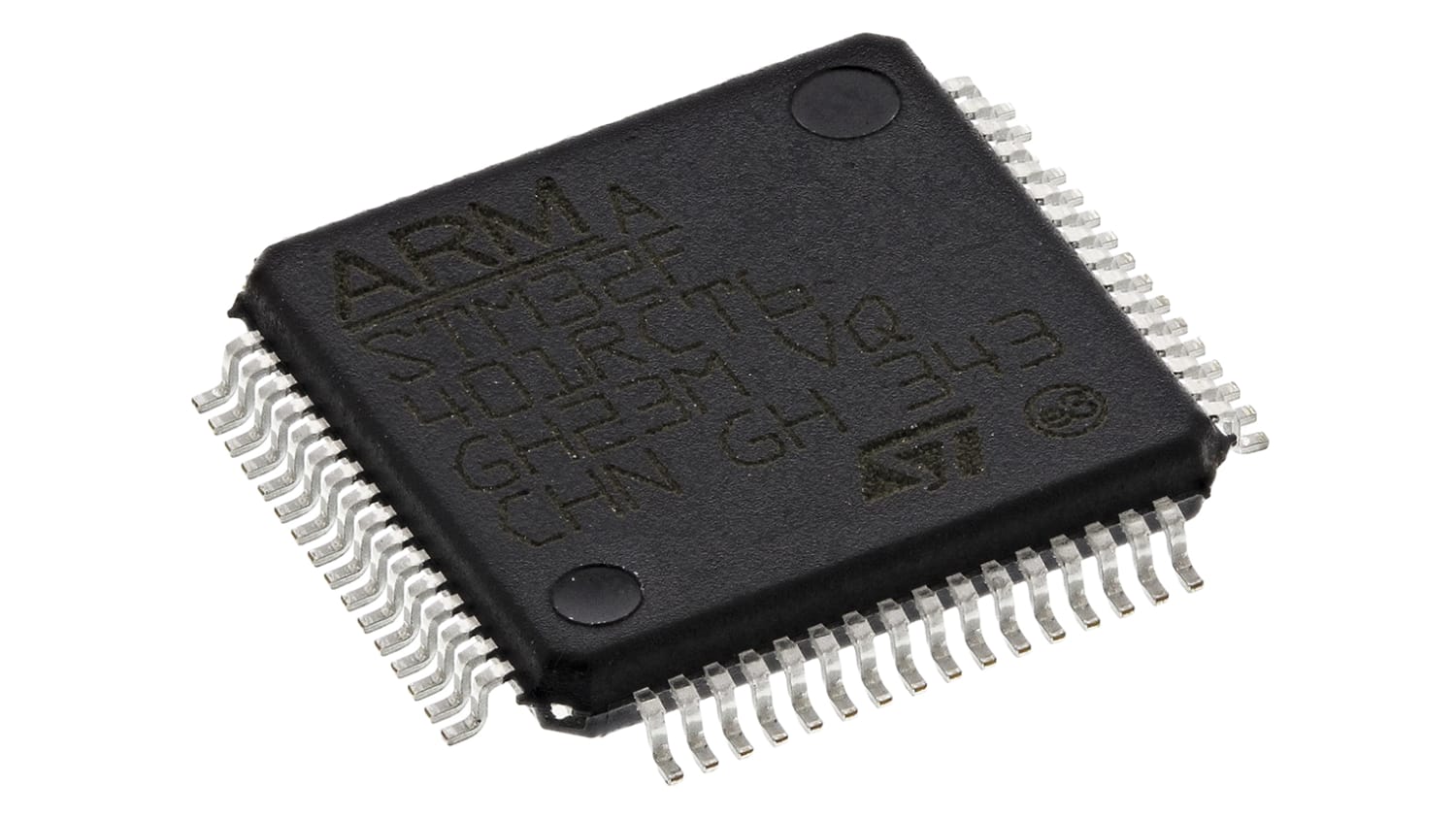 Stmicroelectronics Stm32f401rct6 32bit Arm Cortex M4 Microcontroller Stm32f 84mhz 256 Kb Flash 64 Pin Lqfp Rs Components