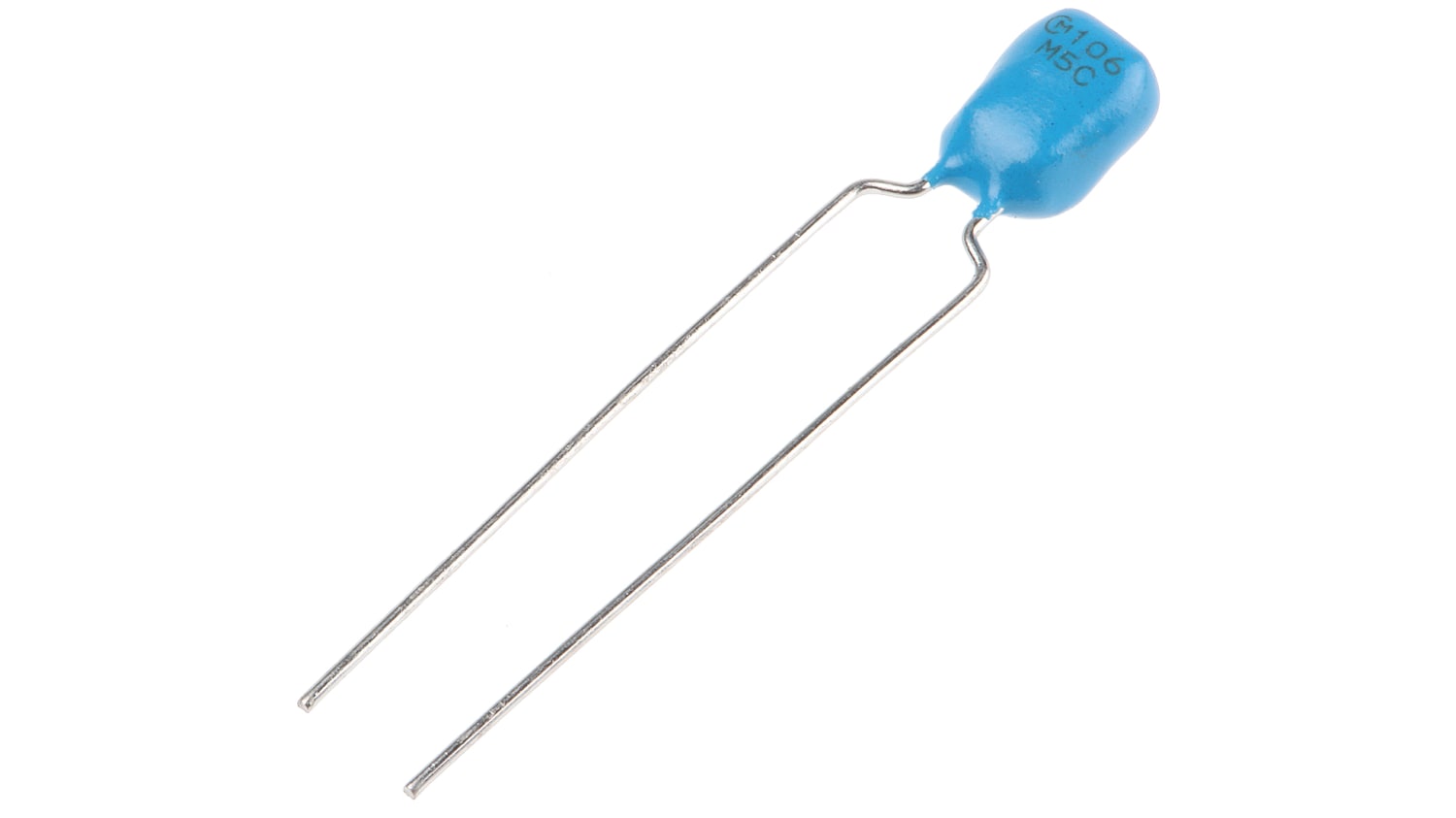 Murata 10mf Multilayer Ceramic Capacitor Mlcc 50v Dc 20 Through Hole Rcer71h106mwk1h03b Rs Components