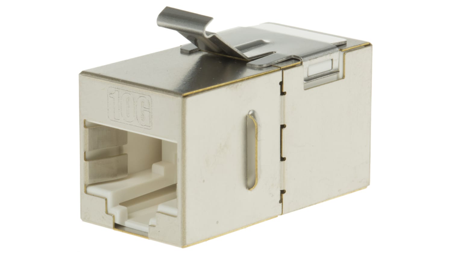 Mh3101s Cat6a Mh Connectors Mh3101 Cat6a Rj45 Coupler 1 Port Stp Rs Components