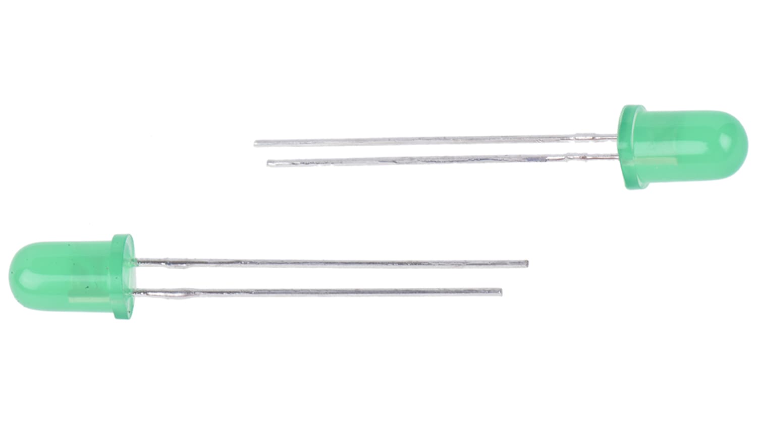 2 5 V Green Led 5mm Through Hole Kingbright L 7113gd Rs Components