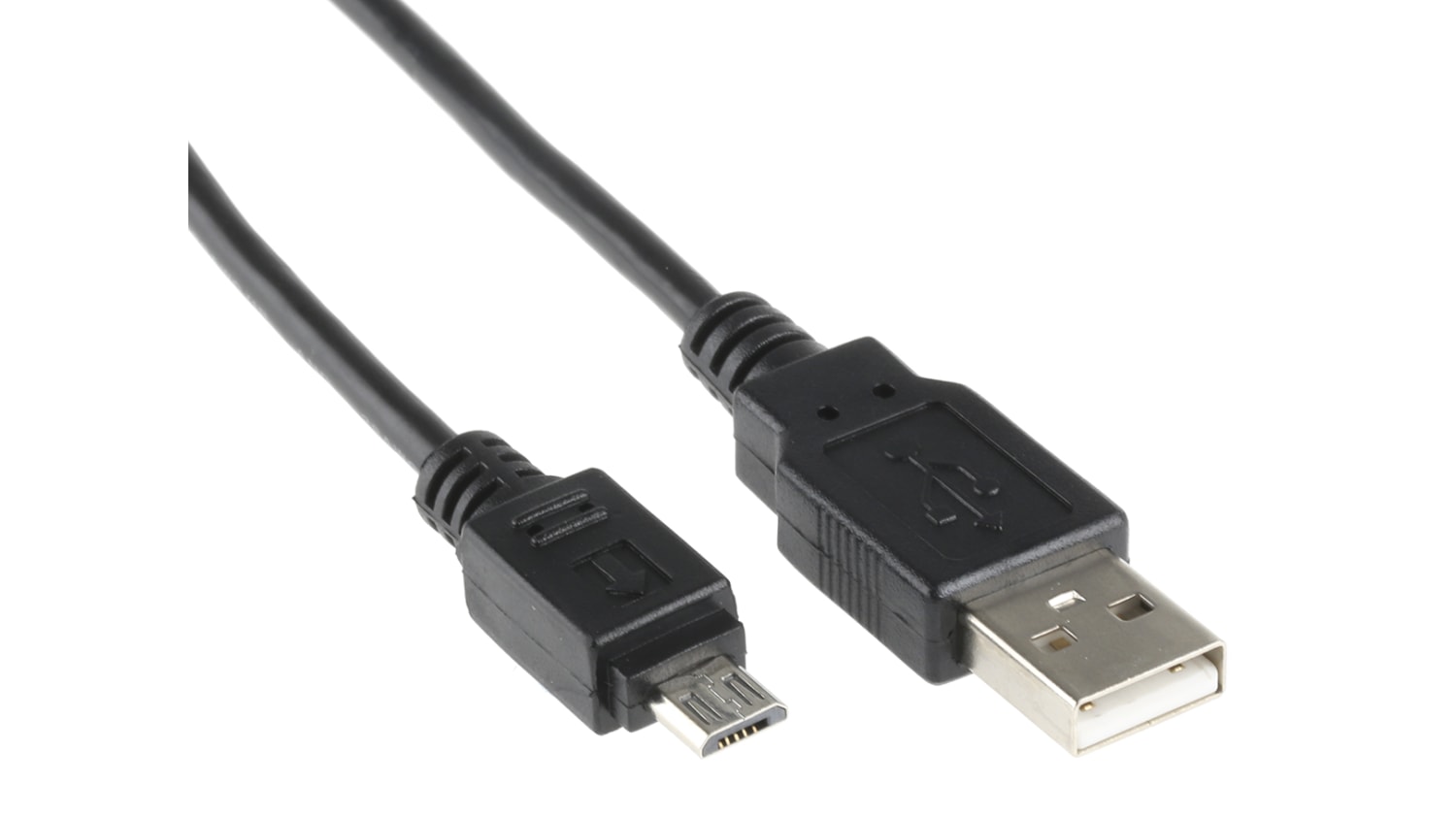 RS PRO Male USB A to Male Micro USB B 