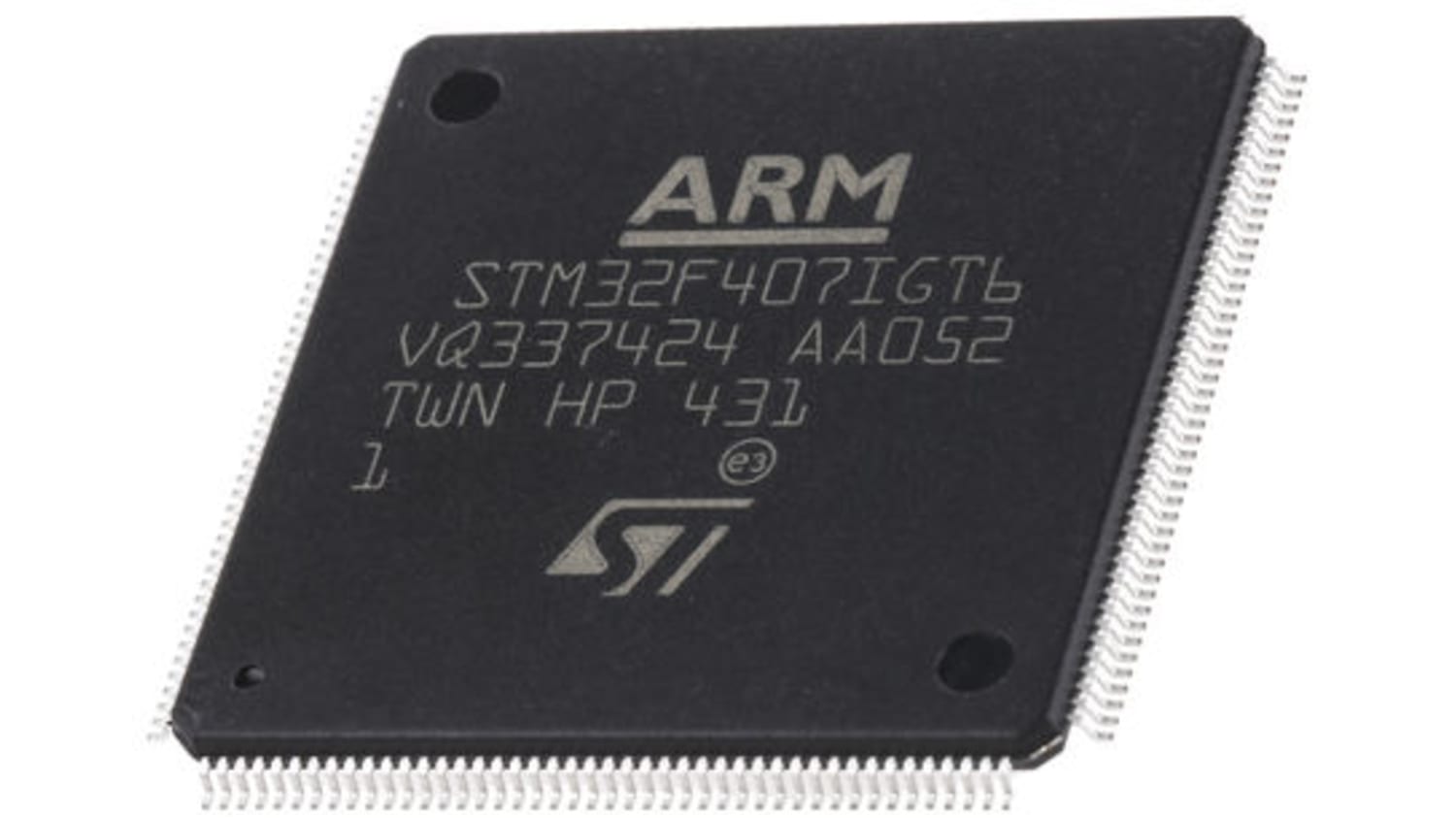 Stmicroelectronics Stm32f427iit6 32bit Arm Cortex M4 Microcontroller Stm32 180mhz 2 048 Mb Flash 176 Pin Lqfp Rs Components