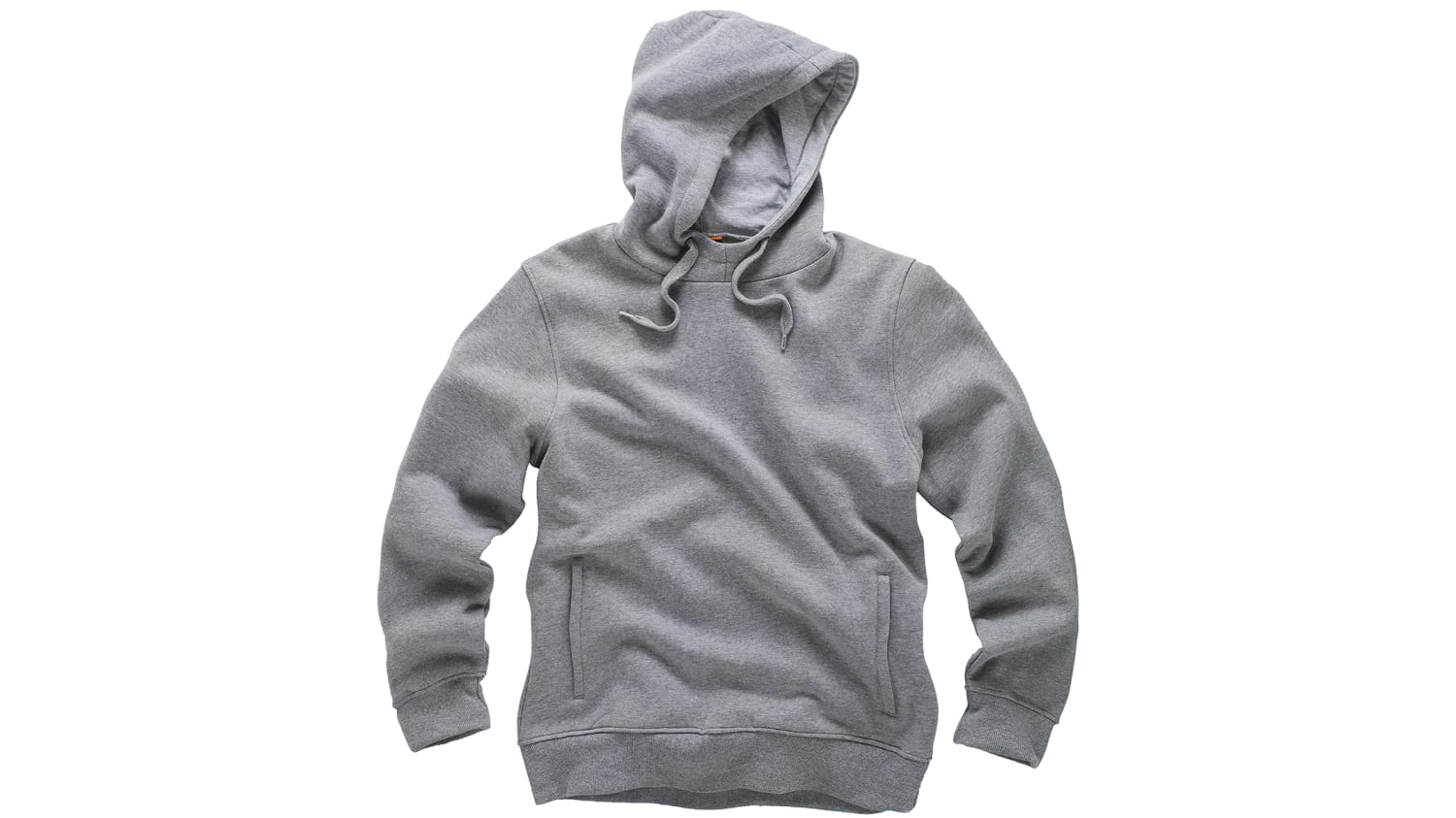 Grey polyester hoodie clearance