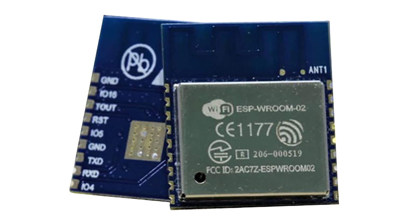 Espressif Esp Wroom 02 2 5 3 6v Wifi Module 802 11b 802 11g 802 11n Gpio Hspi I2c I2s Ir Pwm Uart Rs Components
