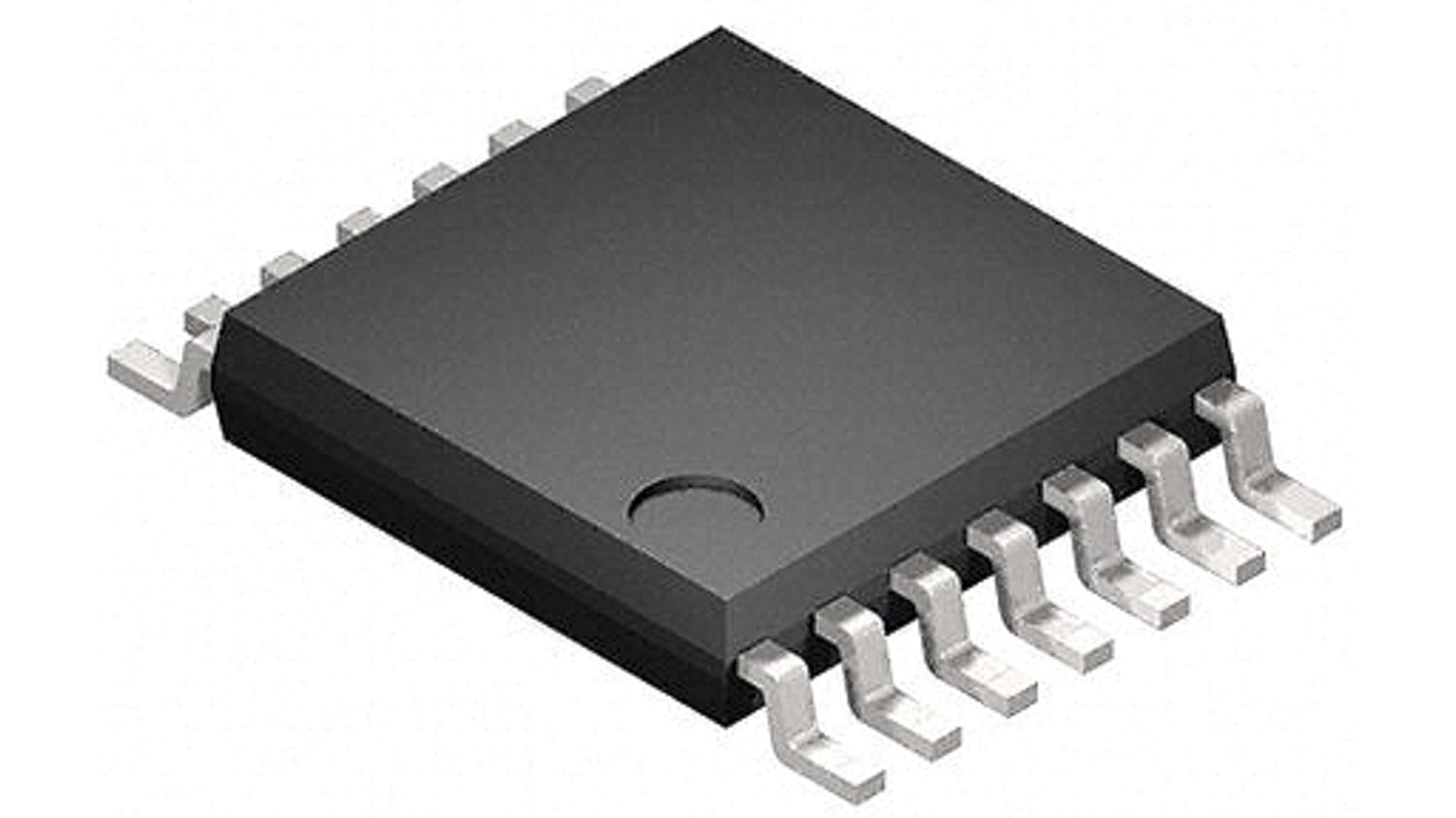 Toshiba 74lcx07ft Hex Channel Non Inverting Cmos Open Drain Schmitt Buffer 14 Pin Tssop Rs Components