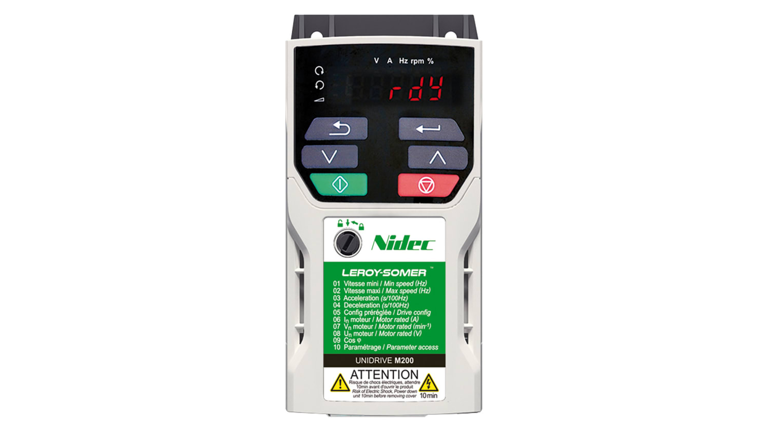 c200 01200017a variateur de frequence leroy somer m200 0 25 kw 230 v c a 1 entree 3 sortie 1 7 a 550hz rs components