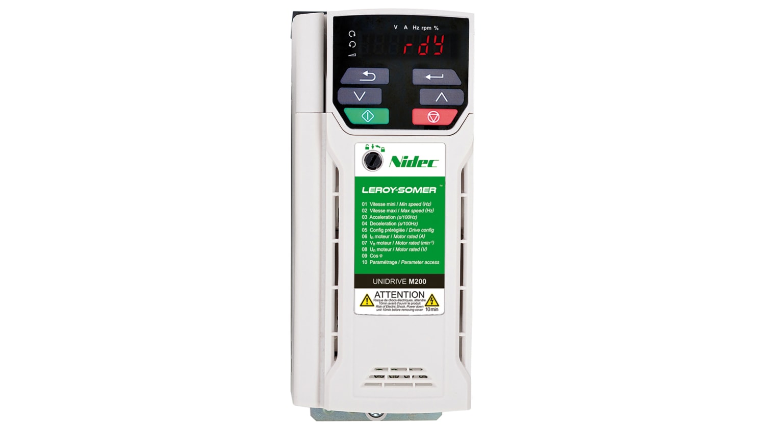 c200 03400056a variateur de frequence leroy somer m200 2 2 kw 460 v c a 3 phases 5 6 a 550hz rs components