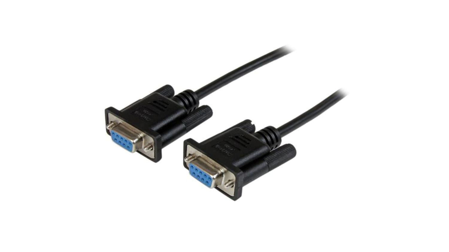 Scnm9ff2mbk Startech Modem 2m Db 9 9 Pin D Sub Female To Db 9 9 Pin D Sub Female 9 Ways Rs Components