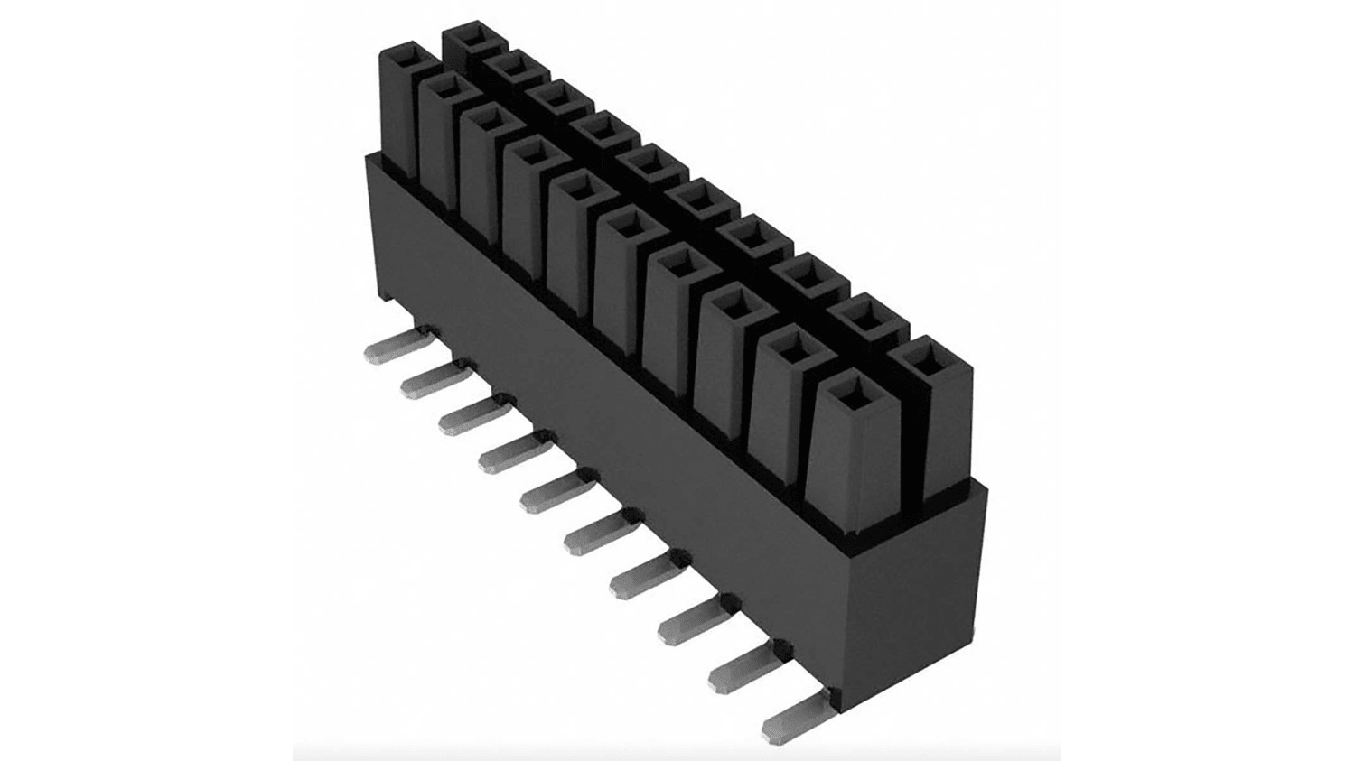 Samtec Ips1 Ips1 108 01 S D 2 54mm Pitch 16 Way 2 Row Straight Pcb Socket Through Hole Solder Termination Rs Components