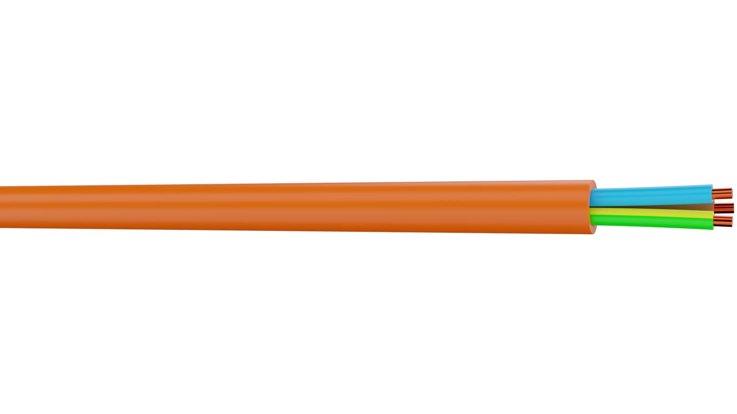 Crca20150c100 Cae Groupe Orange 1 5 Mm Fire Resistant Cable Cr1 C1 Series 100m Rs Components