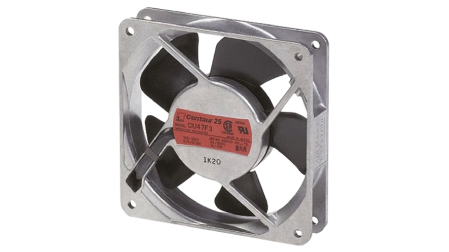 日本電産サーボ 軸流ファン 電源電圧 100 V Ac Ac 1 X 1 X 25mm Cu55b5 Rs Components