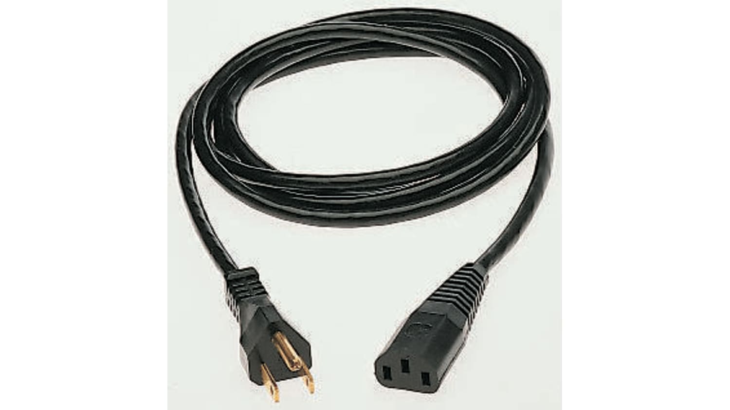 Connector Power Cord Plug 3 Pin American C W 2m Lead Cee22 Socket Rs Components