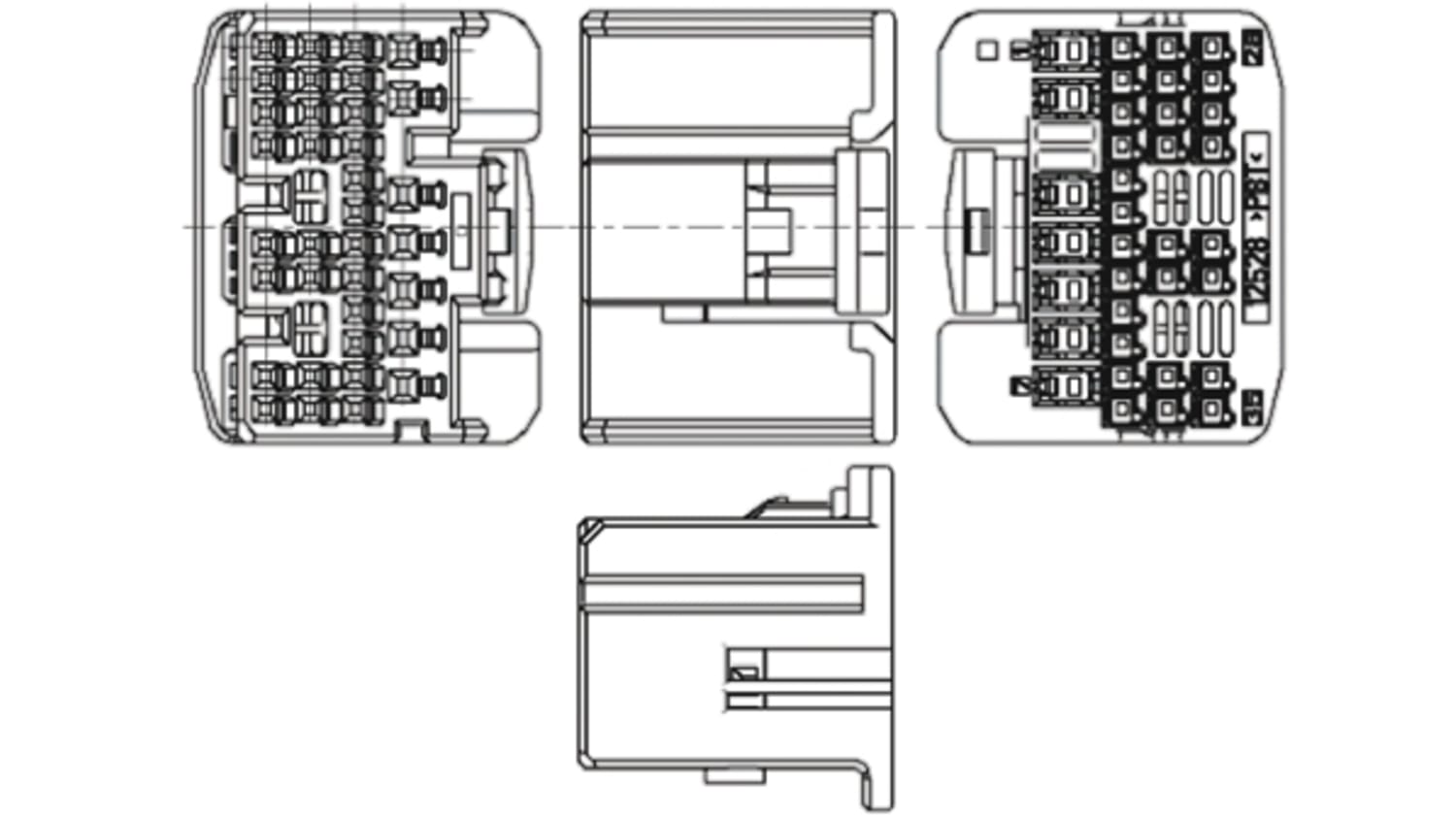 1674558-1 | TE Connectivity, MULTILOCK 025/040 III Male ...