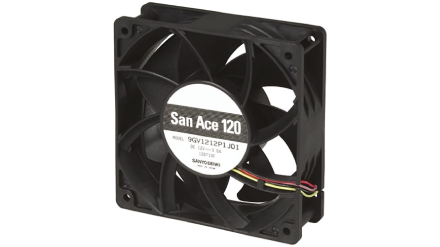 9s1212f4011 山洋電気 軸流ファン 電源電圧 12 V Dc Dc 119 X 119 X 25mm 9s1212f4011 Rs Components