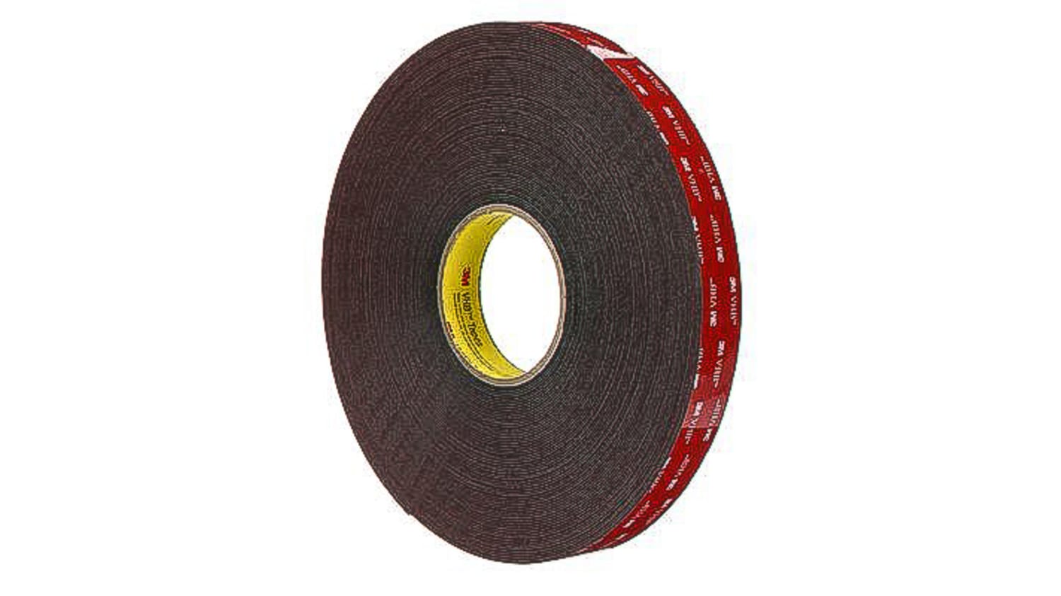 3m 5952 19mm X 13 7m 3m 5952f Vhb Black Foam Tape 19mm X 14m 1 1mm Thick Rs Components