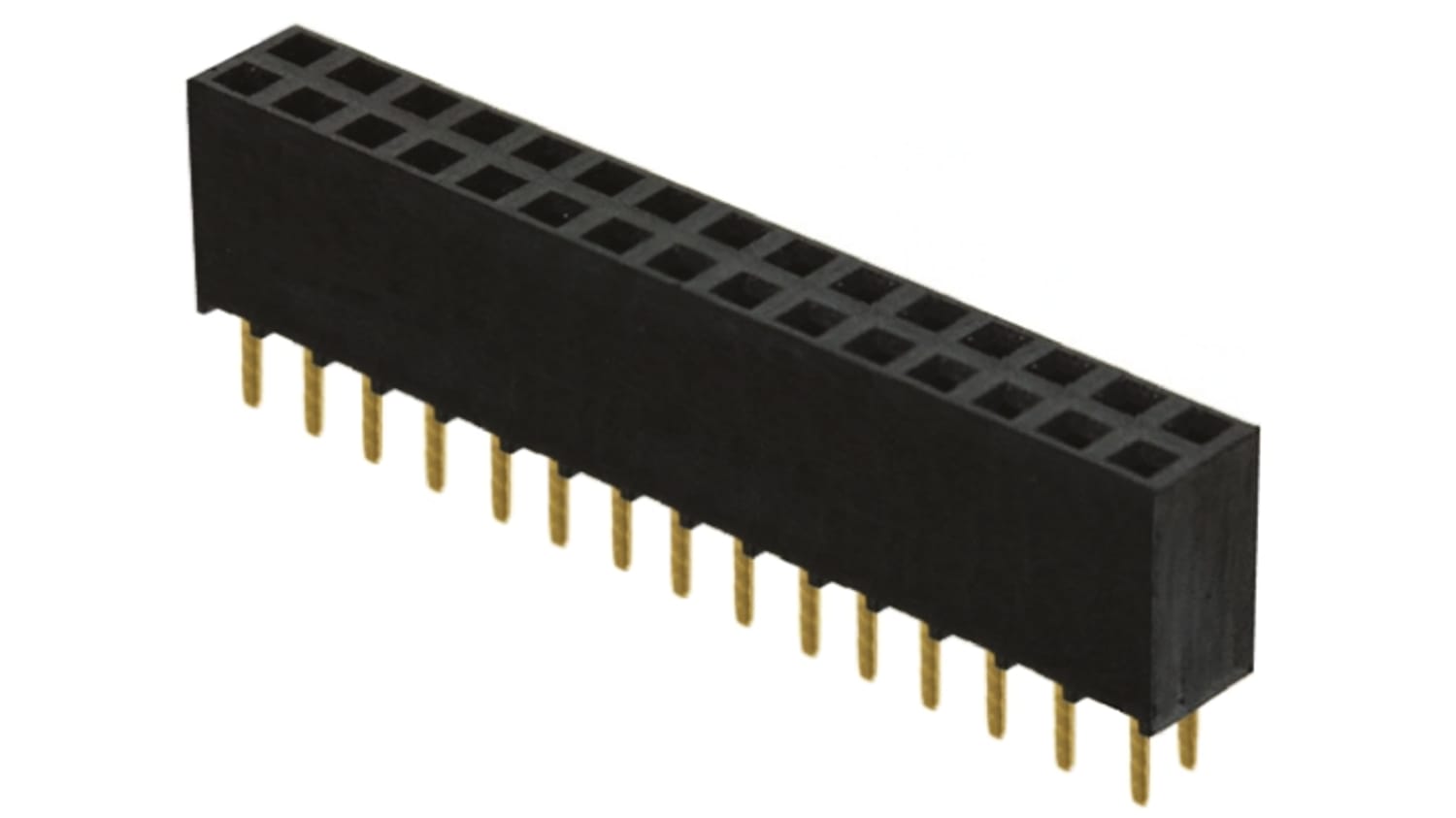 Ssw 115 02 G D Samtec Ssw 2 54mm Pitch 30 Way 2 Row Straight Pcb Socket Through Hole Solder Termination Rs Components