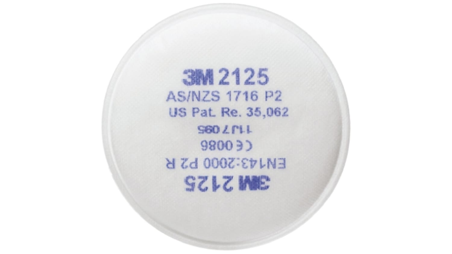 3m Particulates Filter For Use With 3m 6000 Series Respirator 3m 7000 Series Respirator 2125 Rs Components