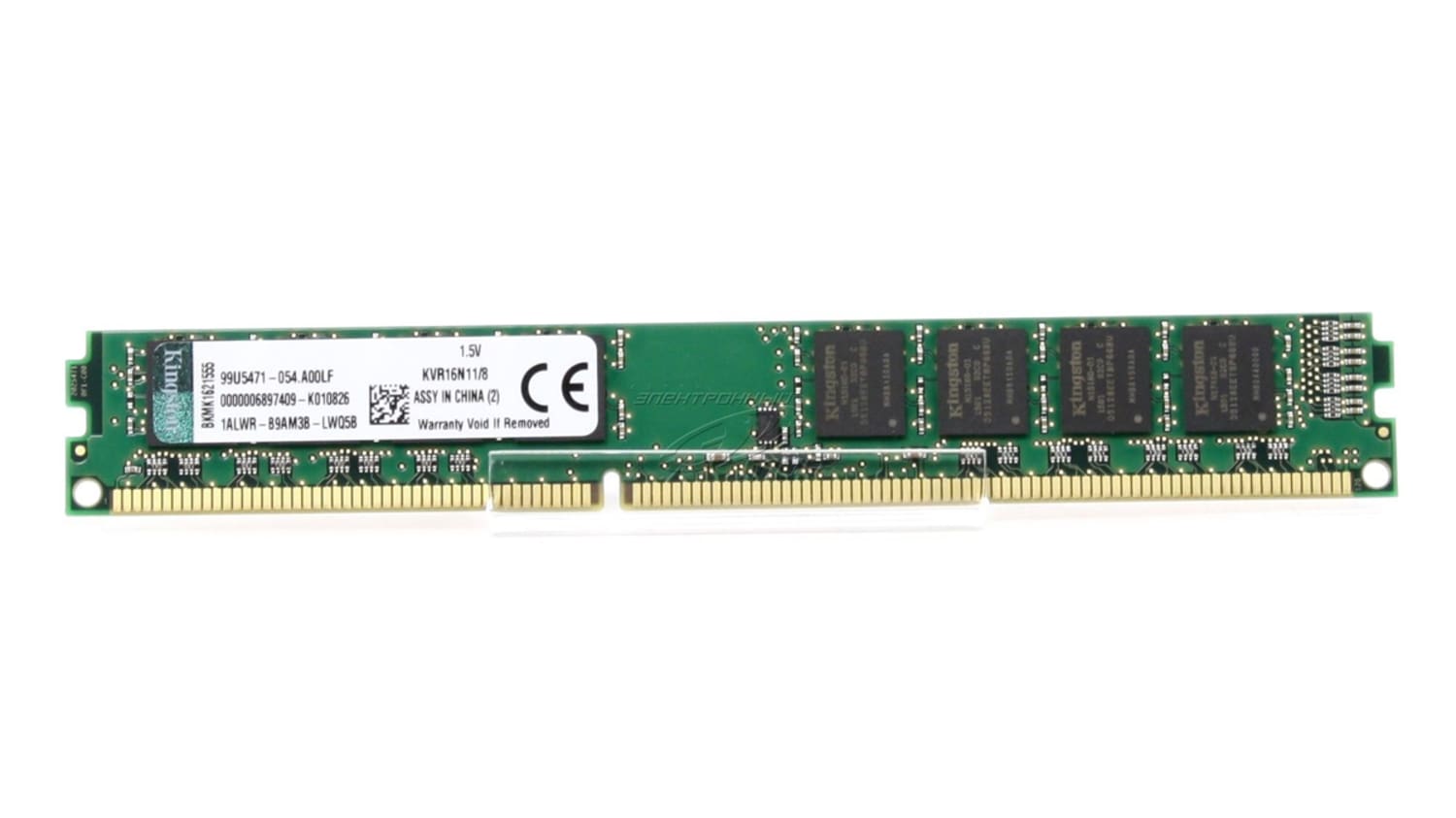 Kvr16n11 8 Kingston 8 Gb Ddr3 Ram 1600mhz Dimm 1 5v Rs Components