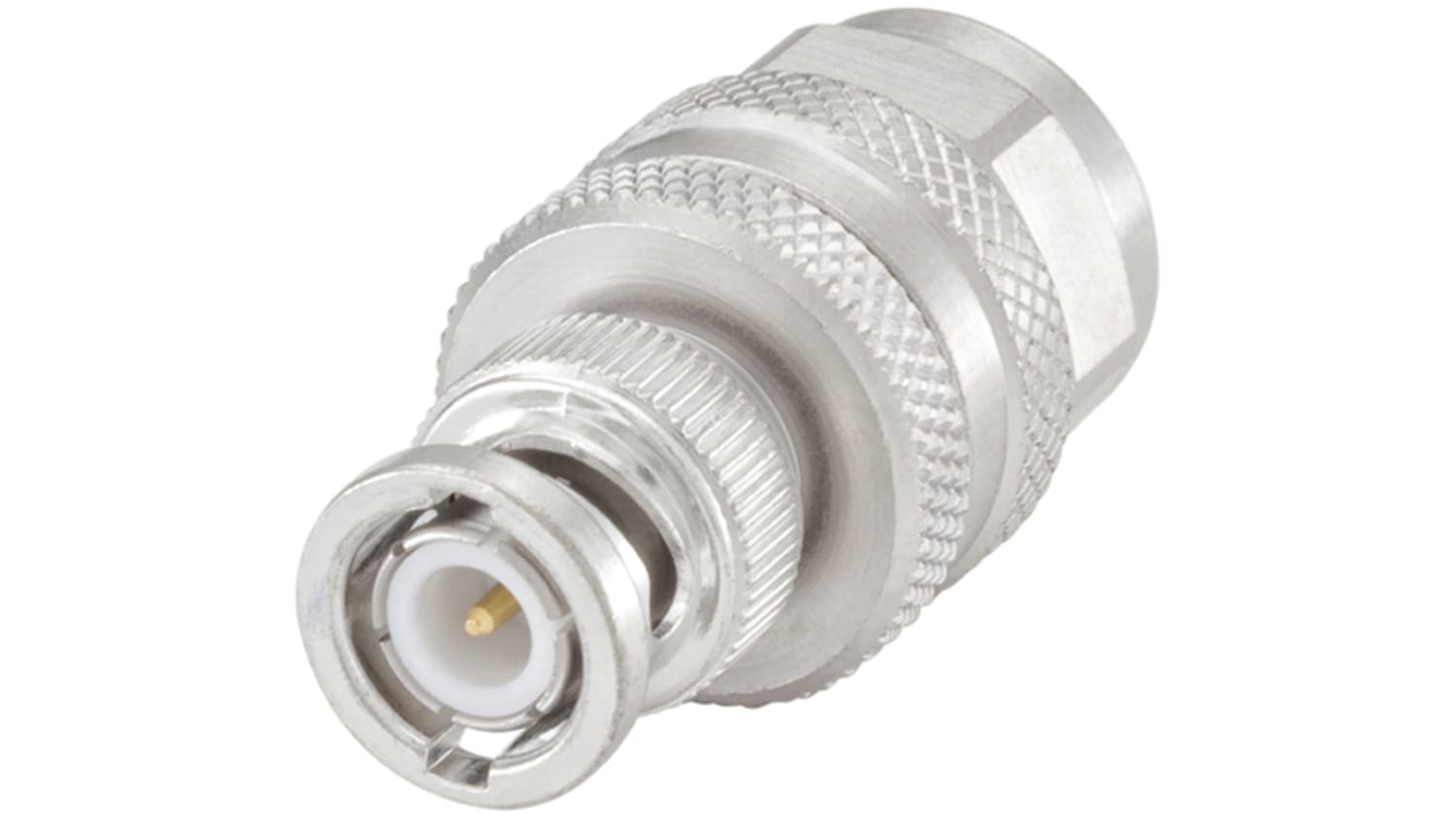 51s153 S00n5 Straight 50w Rf Adapter Bnc Plug To N Plug 10ghz Rs Components