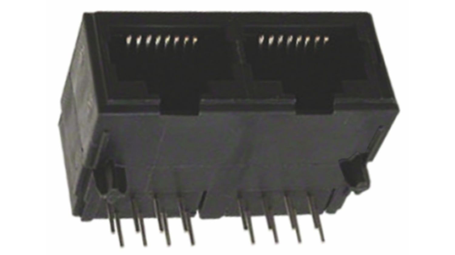 5557560 1 Prise Rj45 Cat 4 Serie 5557560 Femelle Non Blinde Montage Sur Ci 2 Ports Angle Droit Rs Components