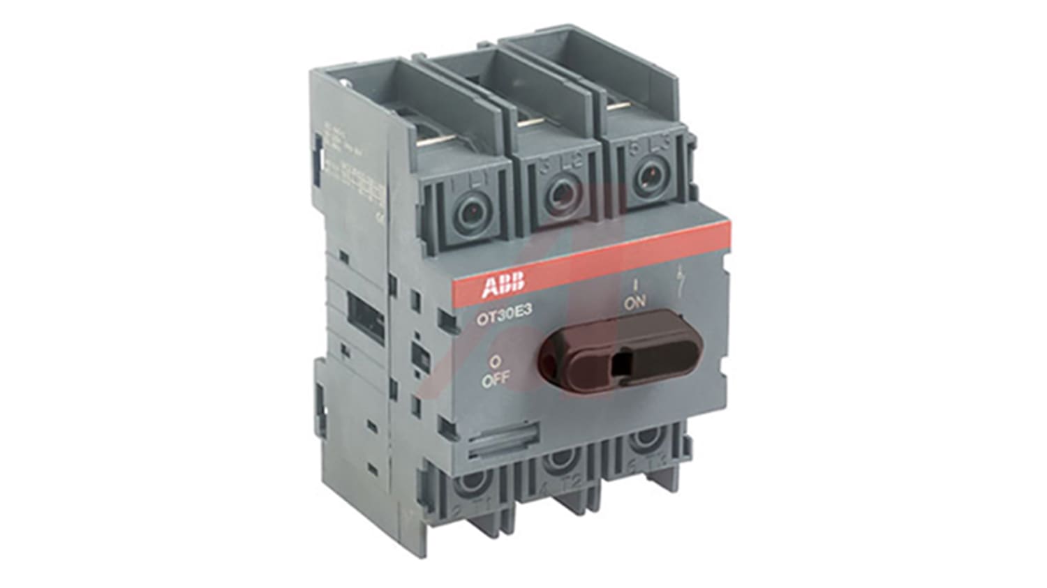 Ot40m3 40а рубильник 3 пол модульный для установки только на din рейку abb