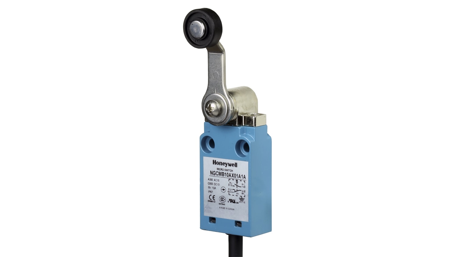 Ngcmb10ax01a1a Honeywell Positive Break Snap Action Limit Switch Metal No Nc Rotary Lever 240v Ip67 Rs Components