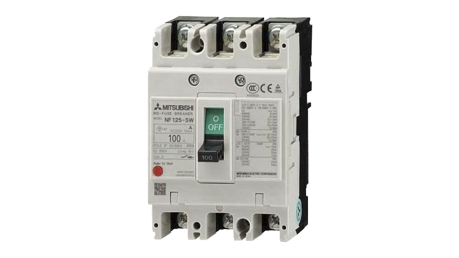 三菱電機 配線遮断器 Ws V シリーズ 汎用品 シリーズ Nf32 Svf 3p 3a Rs Components